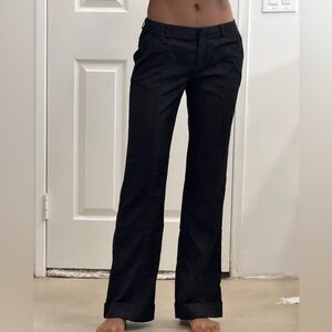 Vince Classic Black Trousers
